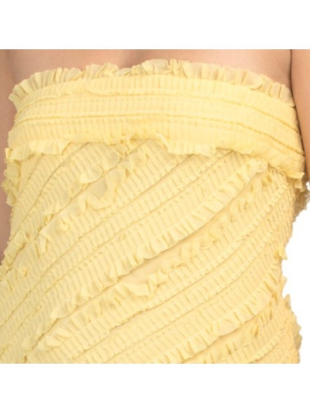 ENDLESS ROSE Strapless Ruffled Maxi Dress - Picture 3 of 5